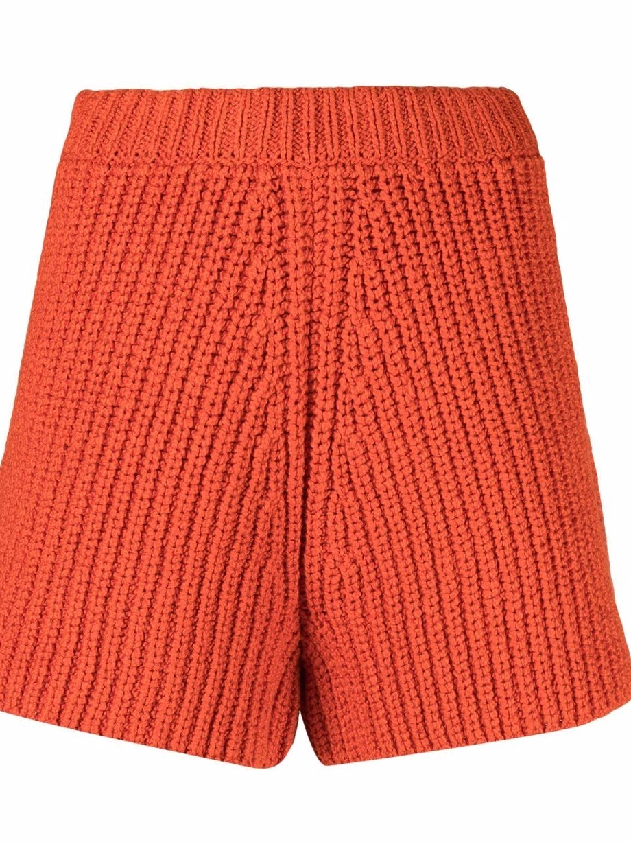 Affordable Women Alanui chunky-knit shorts 0629